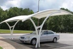 Tenda membran carport