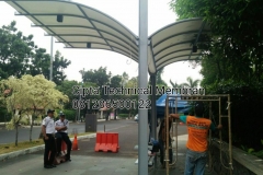 Tenda Membran Pintu Parkir Cawang