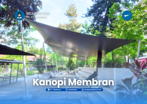 Kanopi membran kota tua