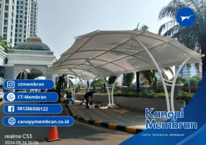 Kanopi Membran Duren Sawit