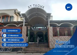 Atap Membran Masjid Cibinong