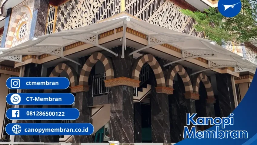 Kanopi Membran Masjid Cibinong
