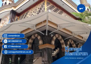 Atap Membran Masjid Jakarta