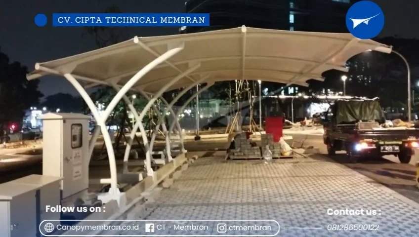 Kanopi Membran Parkir