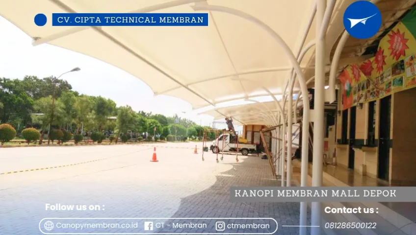 Kanopi Membran Mall Depok