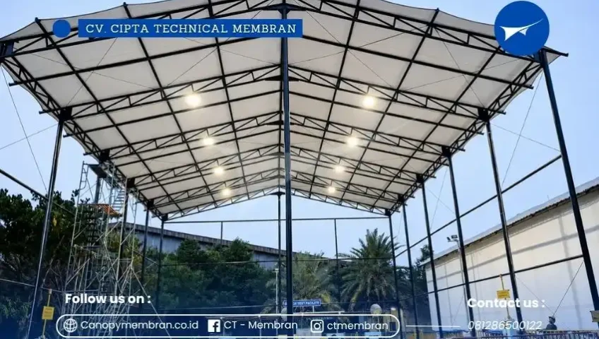 Kanopi Memban Industeri Komatsu