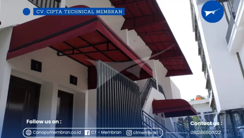 Jasa Kanopi Kain Custom