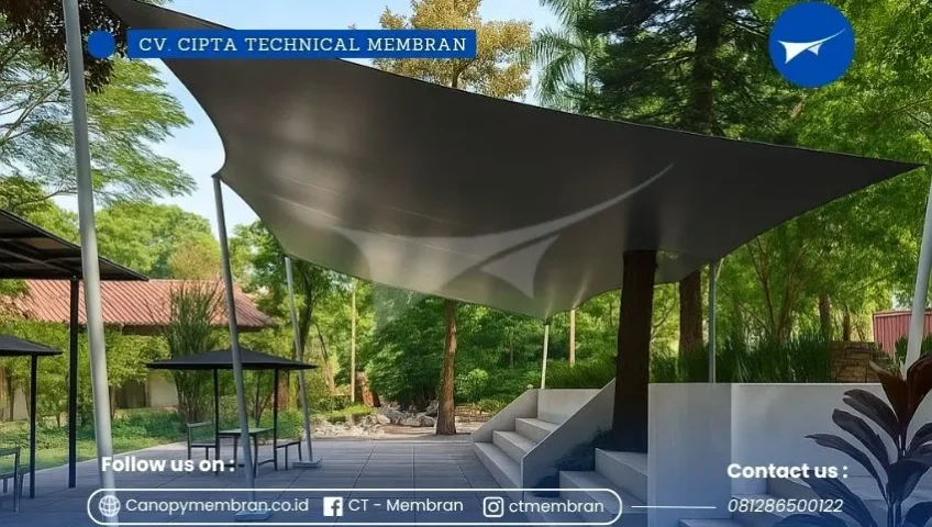 Kanopi Membran Area Kampus