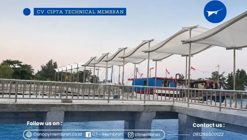 Harga Kanopi Membran Pedestrian