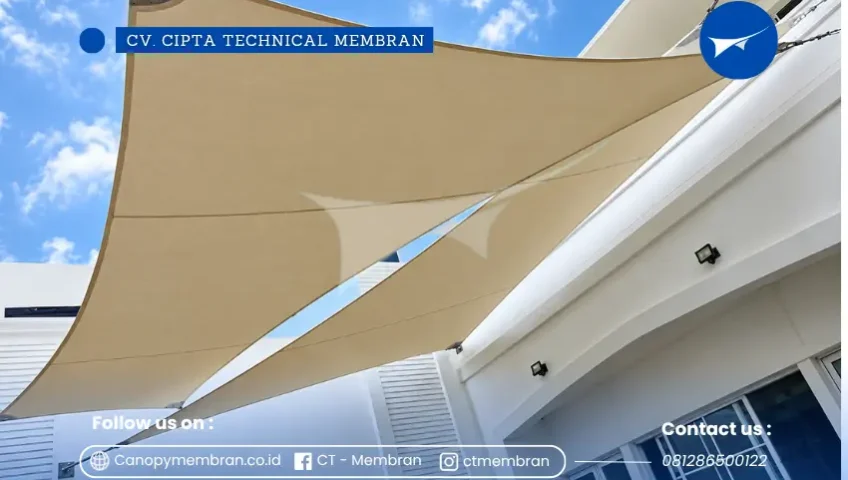 kanopi membran shade sail